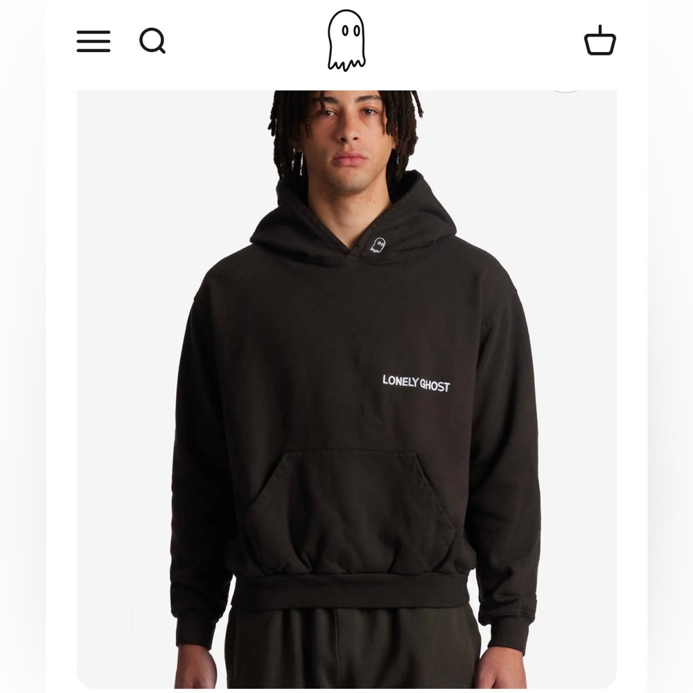 NWOT Lonely Ghost Daily’s heavyweight hoodie. XL